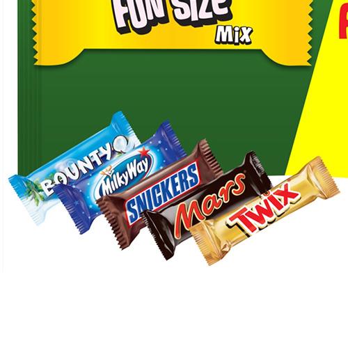 Mars Super Assorted Fun Size Mix Chocolates 71 Bars