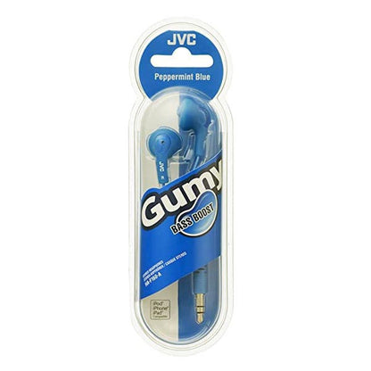 JVC HAF160A Blue Gumy Headphones
