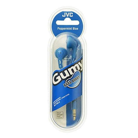 JVC HAF160A Blue Gumy Headphones