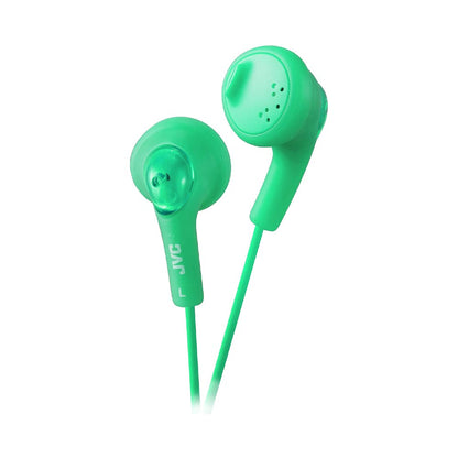 JVC HAF160G Green Gumy Headphones