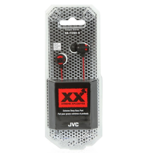 JVC HAFX101-R Red XX Heaphones