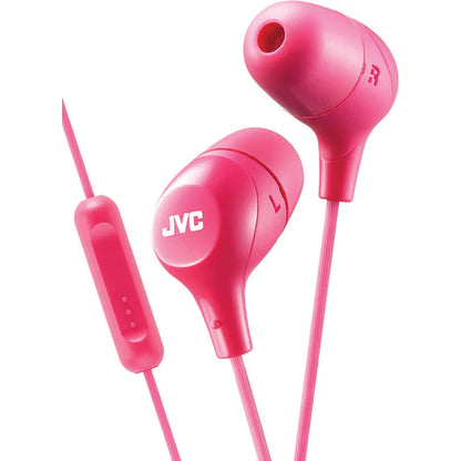 JVC HAFX38MP Pink Marshmallow Headphones