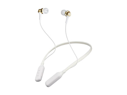 JVC HAFX42BT Premium Sound Bluetooth Earphones w/ Neck Band Support - Gold
