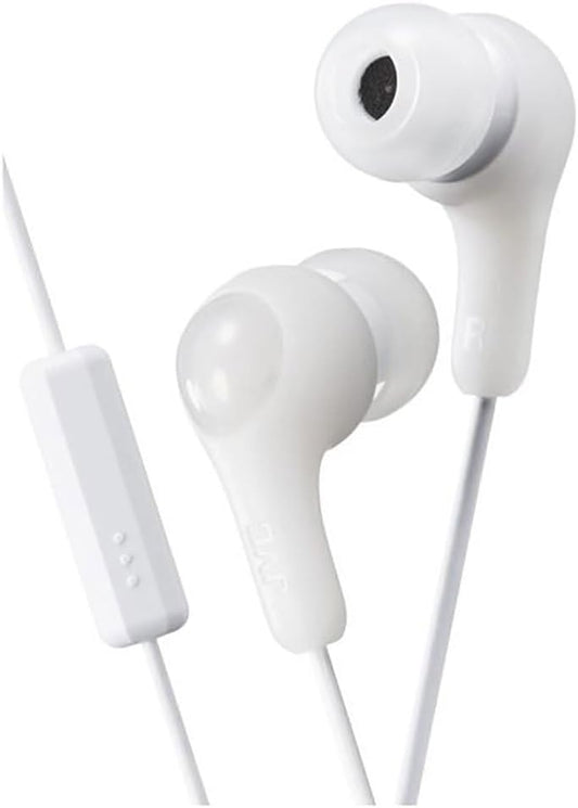 JVC HA-FX7M White Gumy In-Ear Headphones
