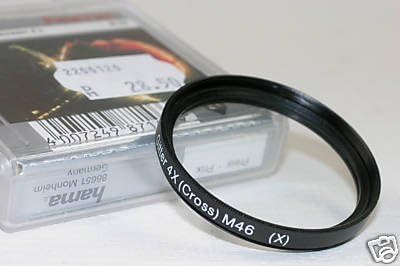 Hama 87146 Gitter Filter 4x Cross M46