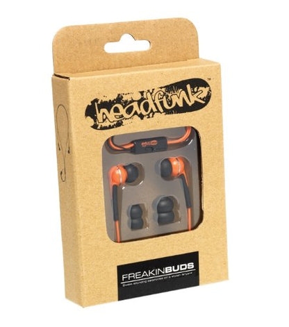 Headfunk HFE243 ORANGE TANG Wrap-Around Freakin Earbuds