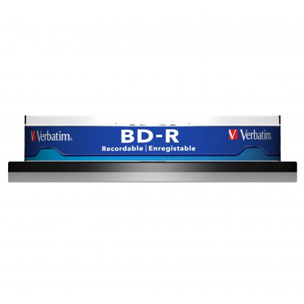 Verbatim BD-R 25Gb Spindle 10 Blue-Ray Discs