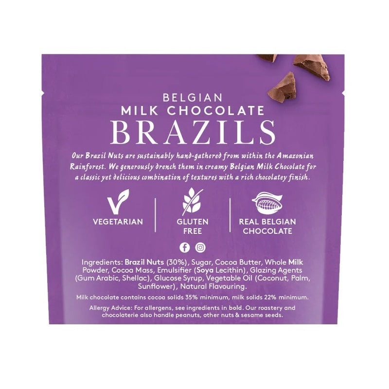 Forest Feast Belgian Milk Chocolate - Brazil Nuts - 700g