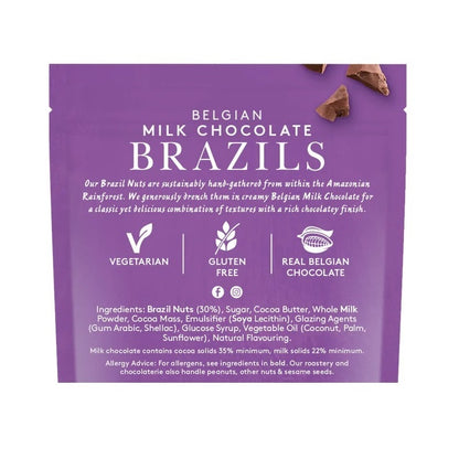 Forest Feast Belgian Milk Chocolate - Brazil Nuts - 700g