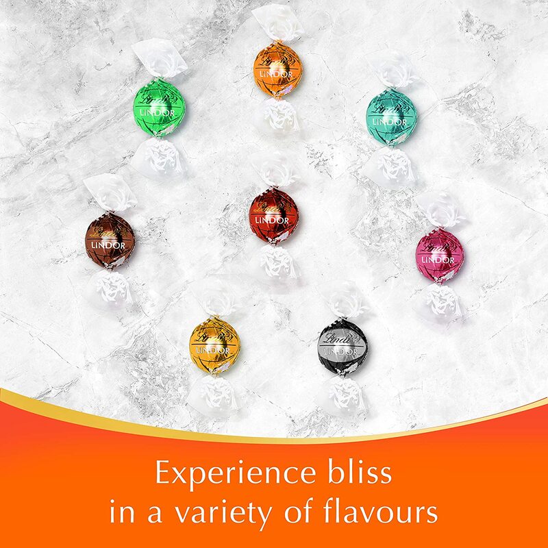 Lindt Lindor Milk Orange Truffles 200g