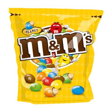 M&M's Peanut Chocolate Party Bulk Bag, Chocolate Gift Pouch, 1 kg