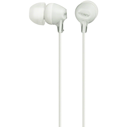 Sony MDR-EX15LPW White In Ear Headphones MDREX15