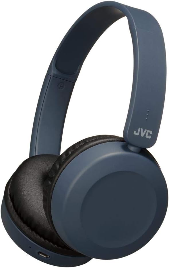 JVC HA-S31BT-A-U Blue Wireless On-Ear Headphones
