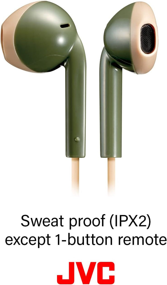 JVC HA-F19M-GC-E Khaki/Beige In-Ear Headphones