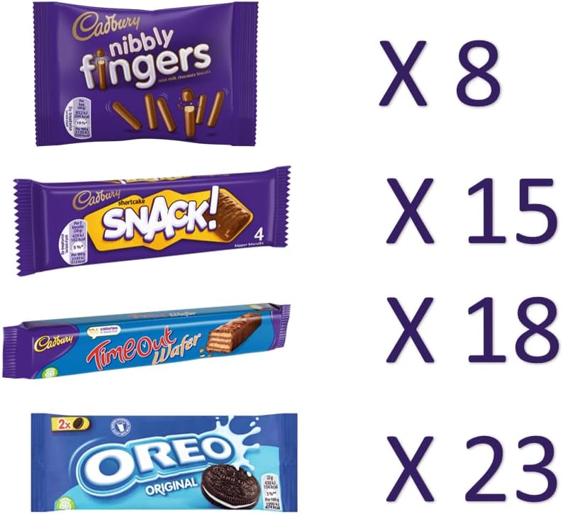 Cadbury & Oreo Big Box 64 Snack