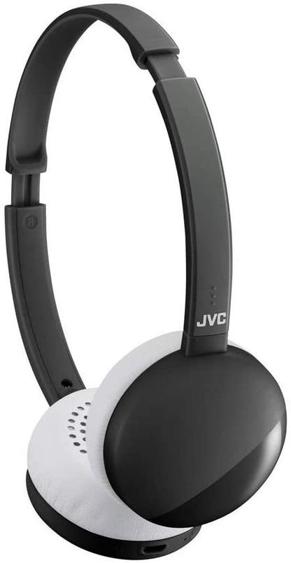 JVC HA-S22W-BU Black Wireless Bluetooth Bass On Ear Headphones