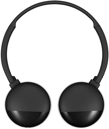 JVC HA-S22W-BU Black Wireless Bluetooth Bass On Ear Headphones