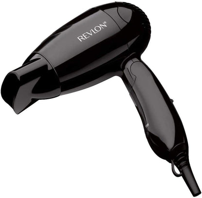 Revlon RVDR5305 Travel Hair Dryer | Travel Adaptor | Pouch | Folding Handle