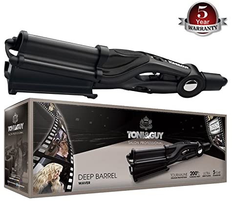 Toni & Guy TGIR1928UK Salon Professional 32 mm Deep Barrel Waver - Black