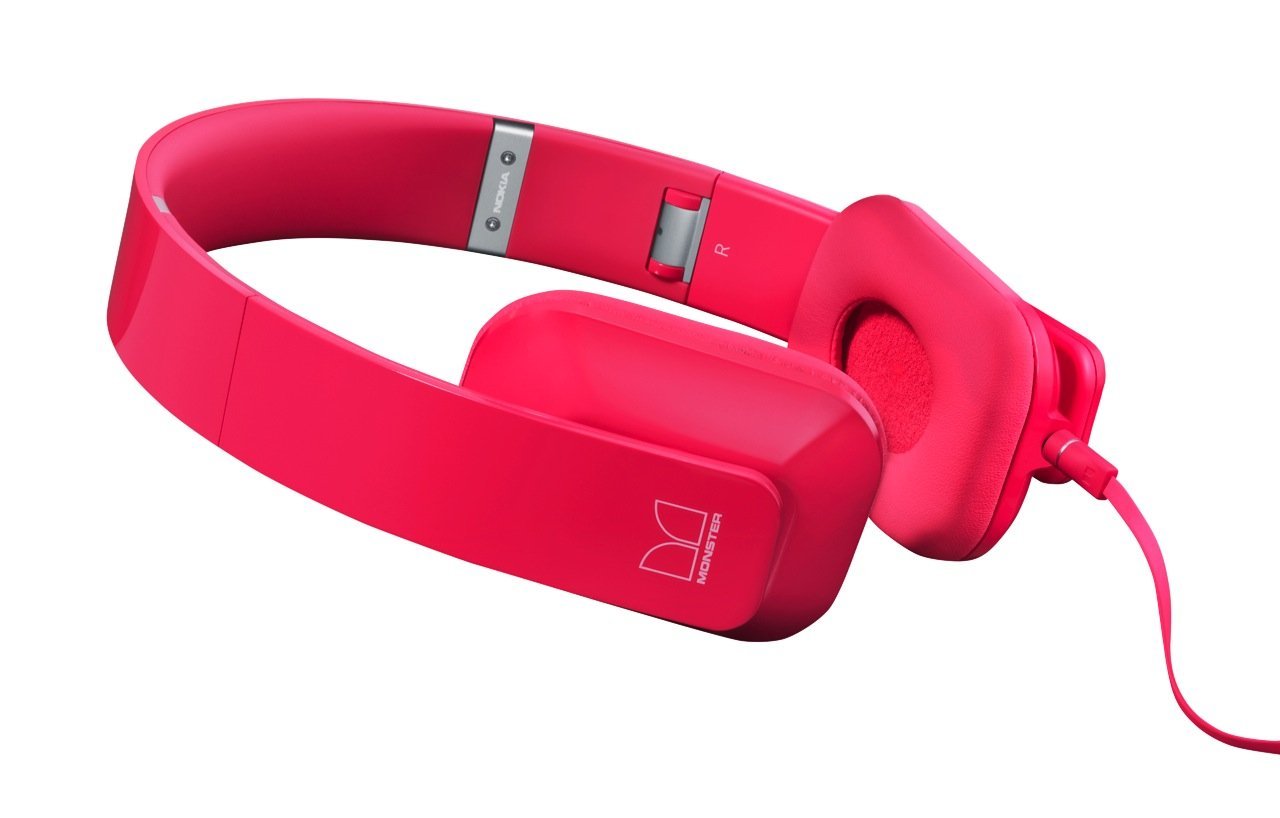 Monster WH930MA MAGENTA Nokia Purity On-Ear Stereo Headset