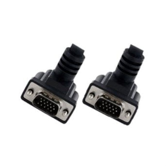 MicroConnect MONGG1BA Black SVGA HD15 1m Angled Both Side