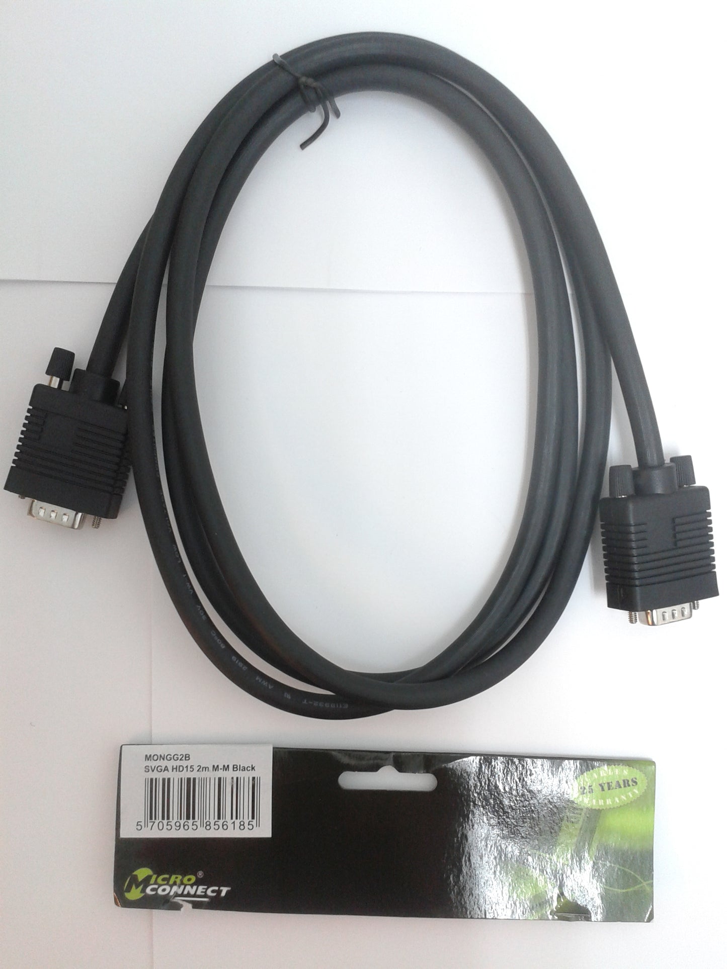 MONGG2B SVGA HD15 2m M- M Black