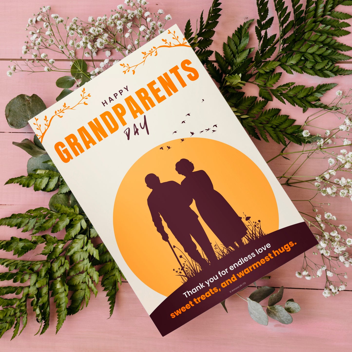 Happy Grandparents Day Digital Card | Thank You for Endless Love