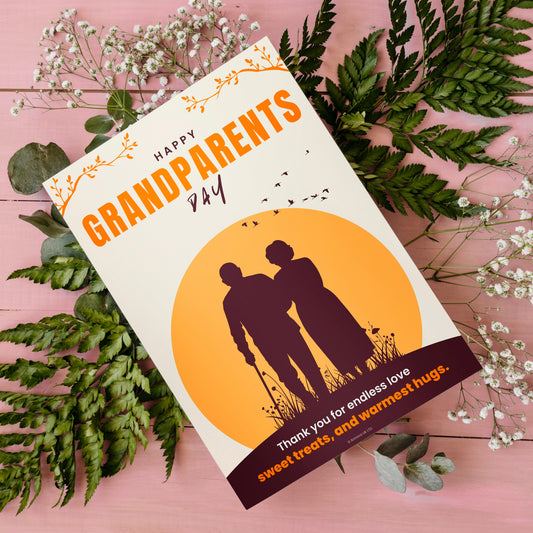 Happy Grandparents Day Digital Card | Thank You for Endless Love