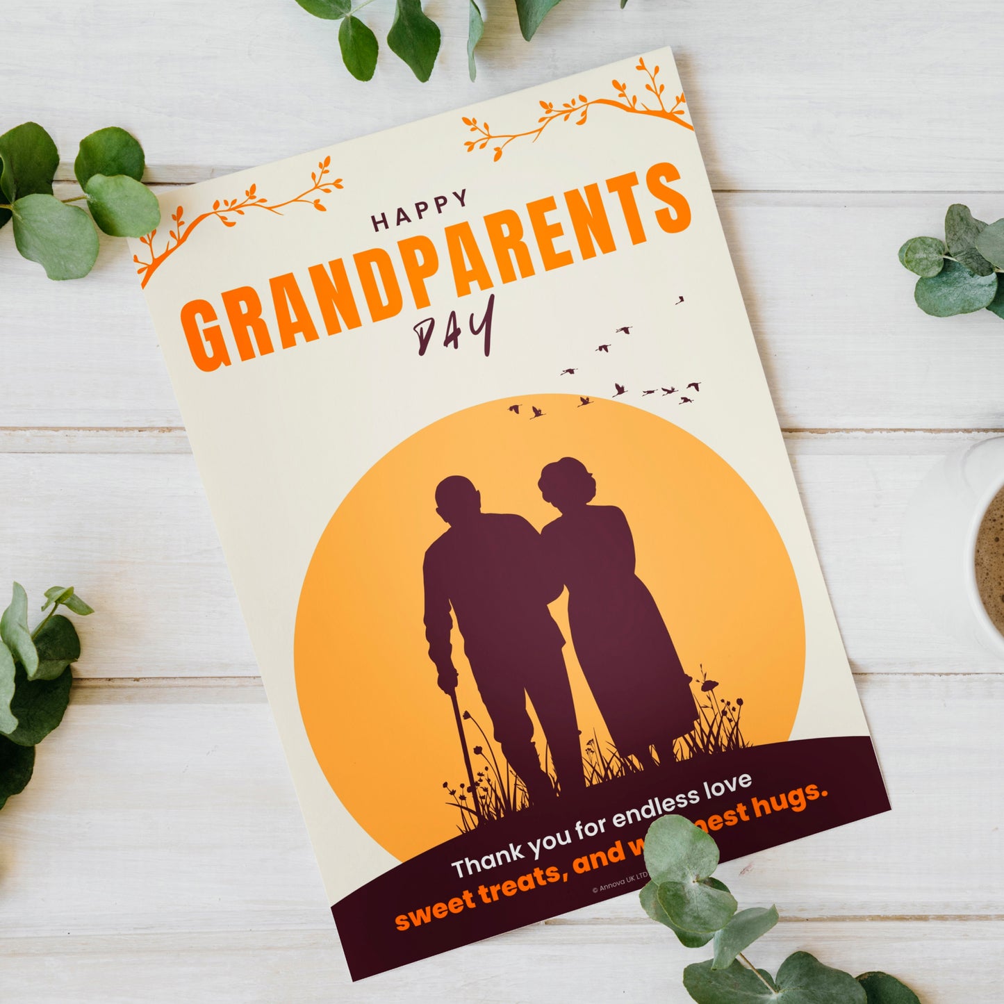 Happy Grandparents Day Digital Card | Thank You for Endless Love