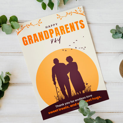 Happy Grandparents Day Digital Card | Thank You for Endless Love