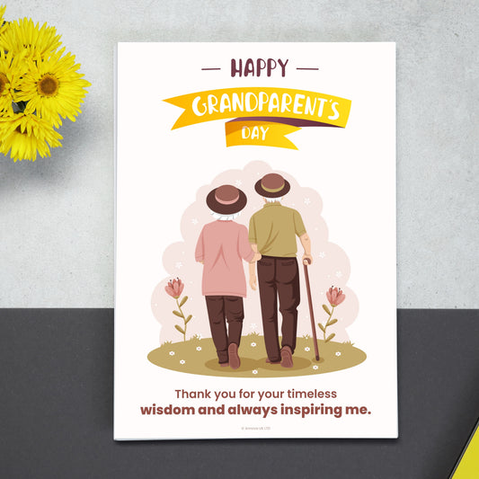 Happy Grandparents Day Digital Card | Thank You for Your Timeless Love