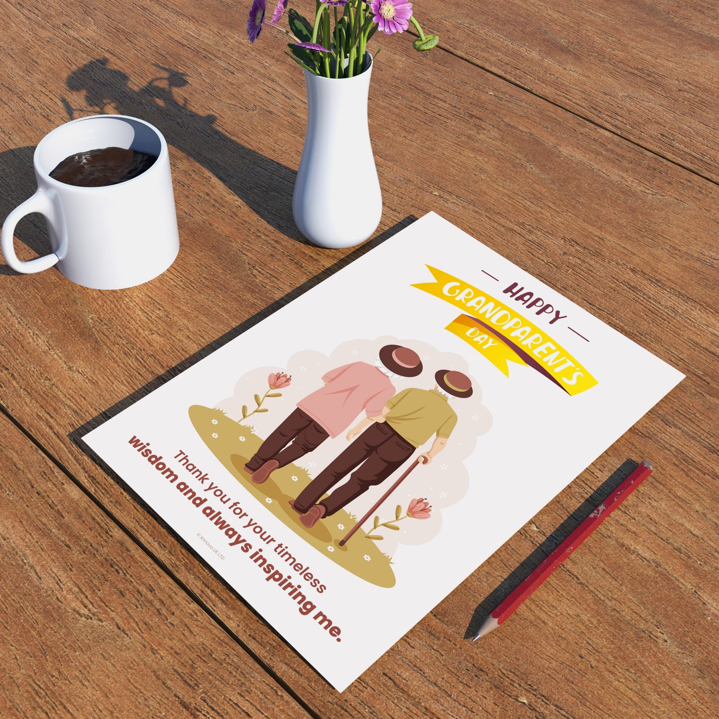 Happy Grandparents Day Digital Card | Thank You for Your Timeless Love