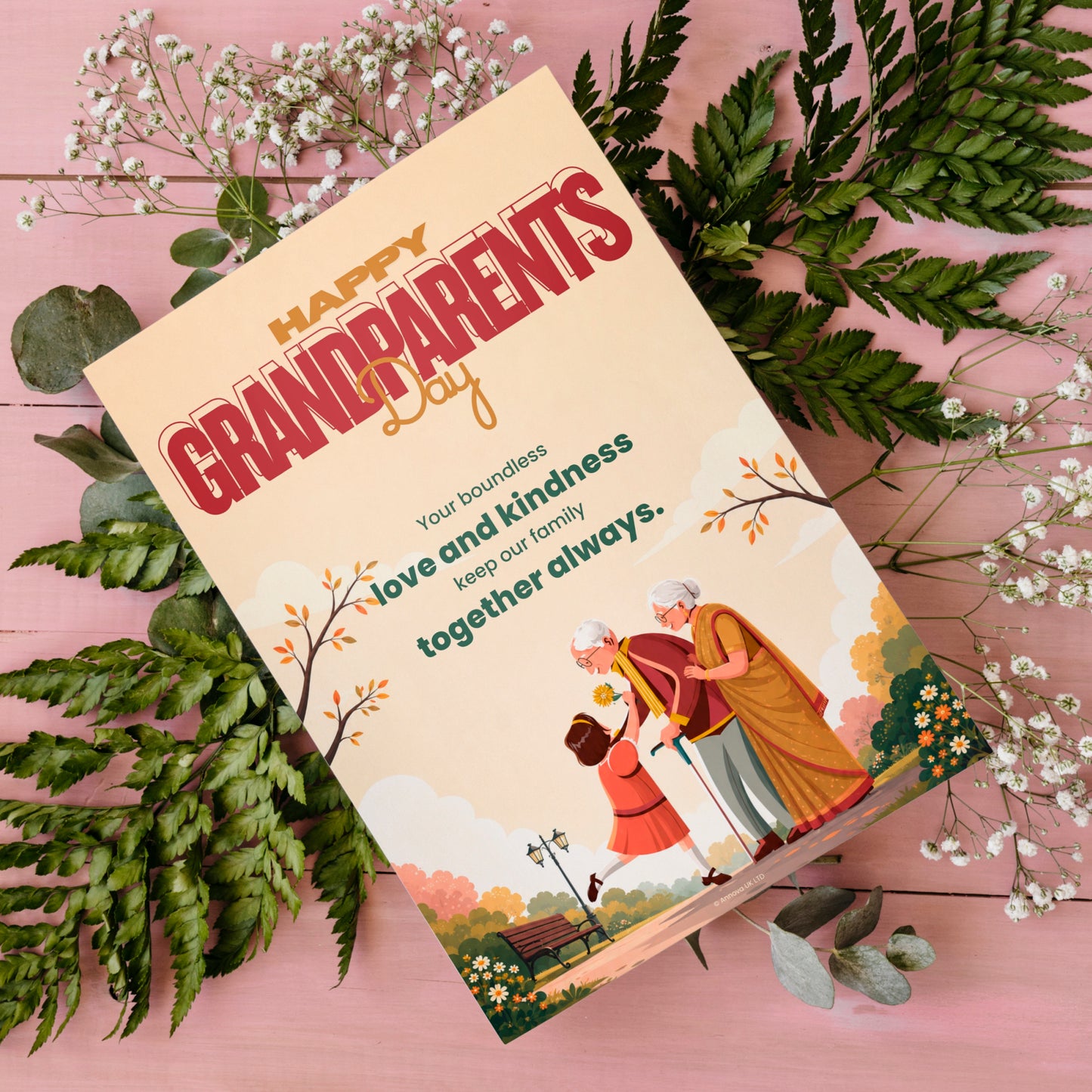 Happy Grandparents Day Digital Card | Your Boundless Love & Kindness