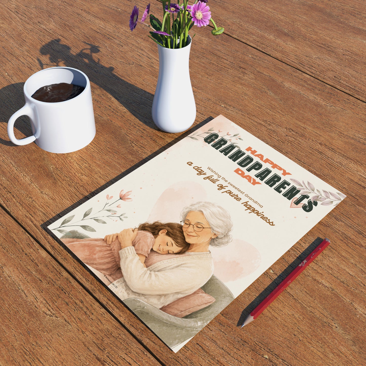 Happy Grandparents Day Digital Card | Sweet Grandma Greeting Card
