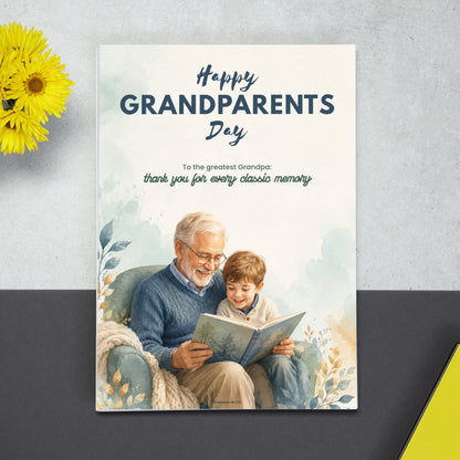 Happy Grandparents Day Digital Card | Greatest Grandpa Greeting Card