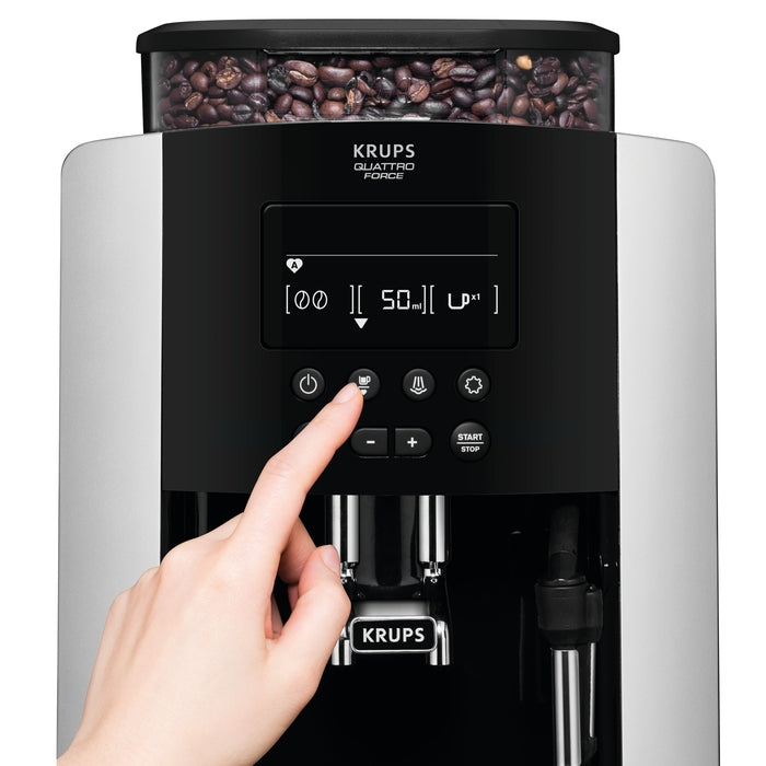 Krups EA817840 Arabica Digital Espresso Bean to Cup Coffee Machine / Silver