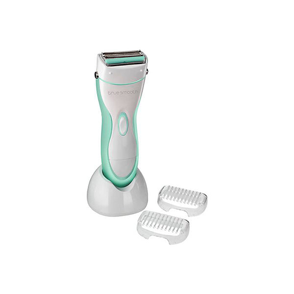 BaByliss 8770BU Green/White True Smooth Rechargeable Ladies Shaver