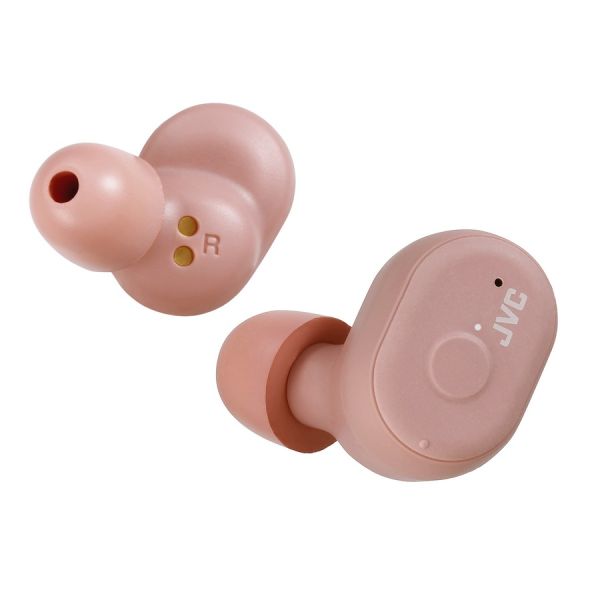 JVC HAA10T Pink True Wireless Bluetooth Earbuds