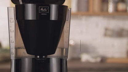 Melitta Filter Coffee Maker with Extra Insulated Jug, Easy Therm II Model | 1023-06 | Black | 6762893