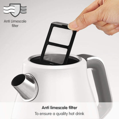 Morphy Richards Jug Kettle Evoke Jug Kettle104409 Electric Kettle | White
