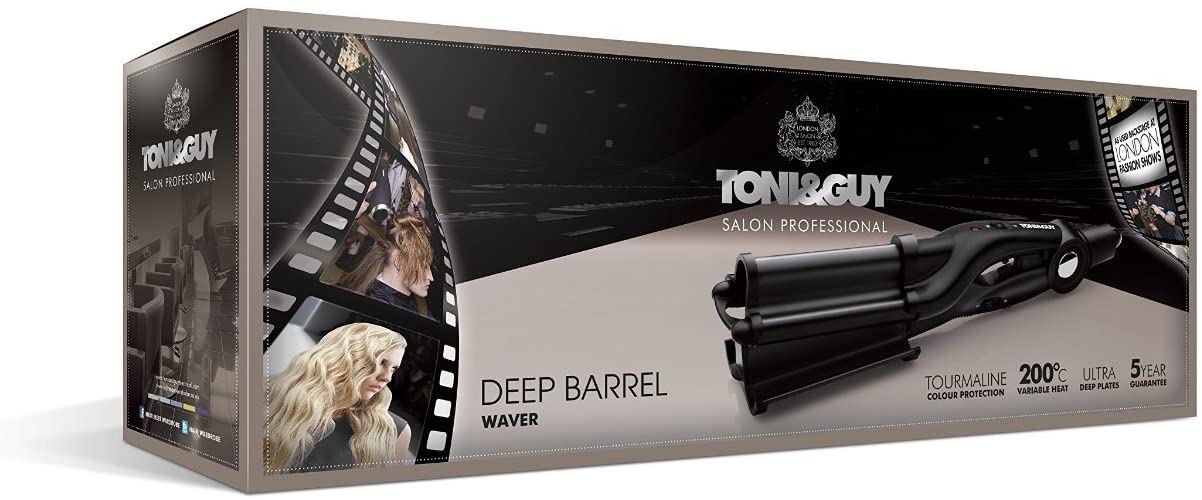 Toni & Guy TGIR1928UK Salon Professional 32 mm Deep Barrel Waver - Black