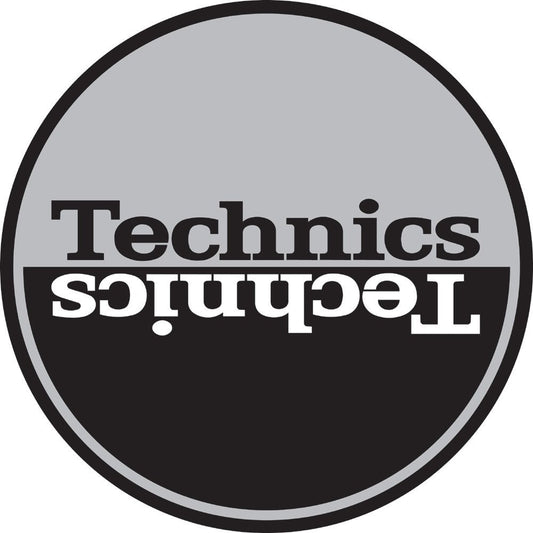 Technics Slipmat 60661 Moon 1 Silver Black Mirror