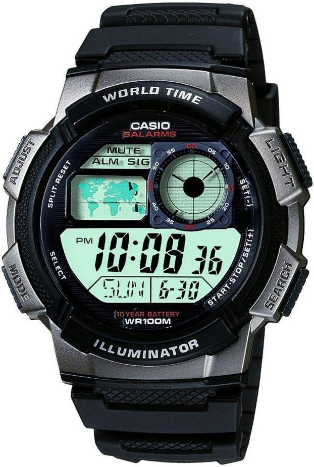 Casio AE-1000W-1BVEF Mens Classic Combi Watch