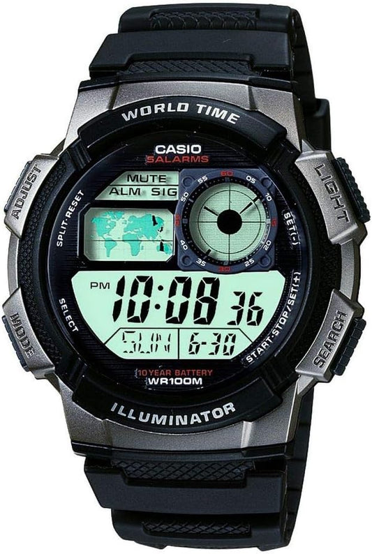 Casio AE-1000W-1BVEF Mens Classic Combi Watch