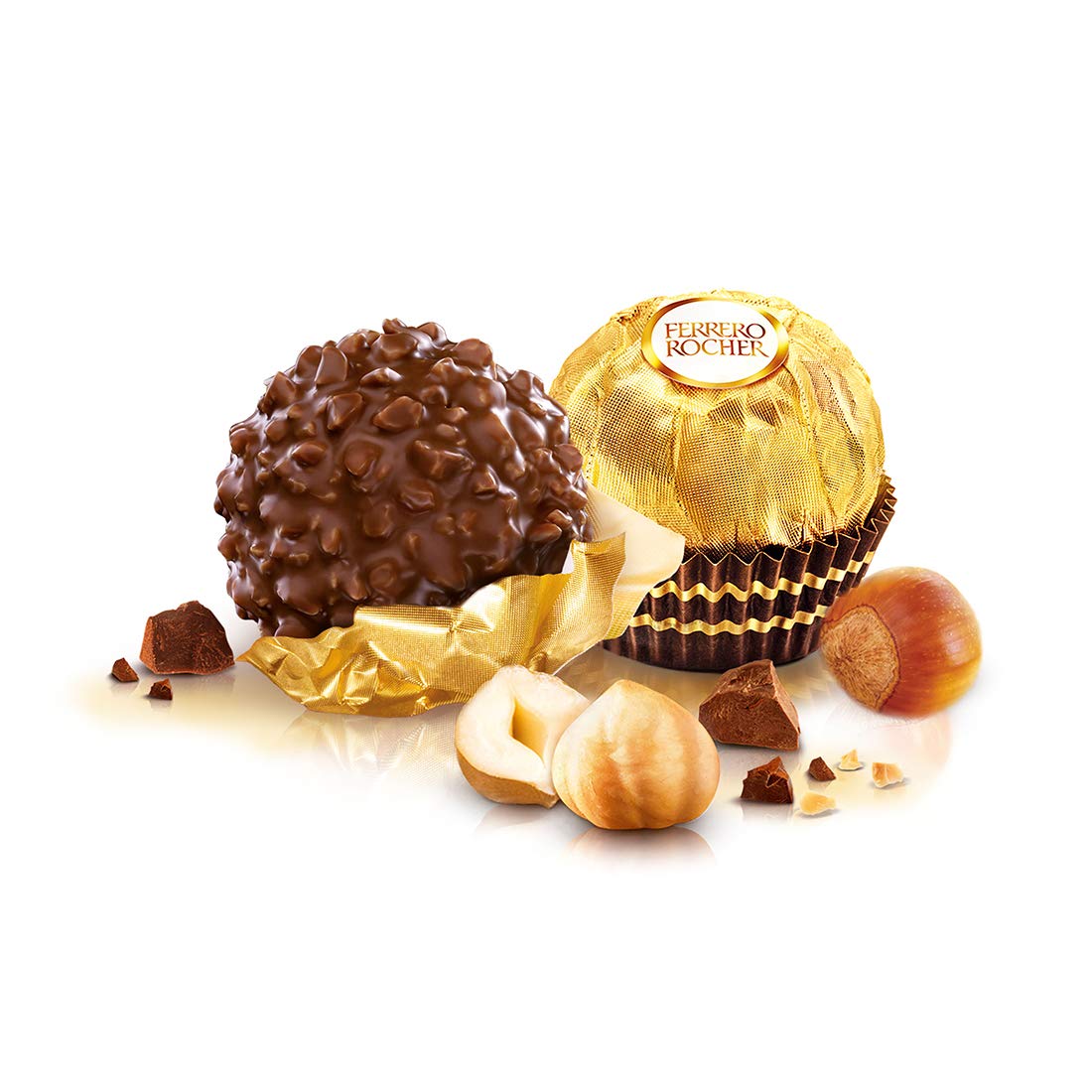 Ferrero Rocher Chocolate Pralines Gift Box of 24 Chocolates 300g