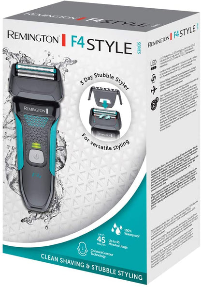REM F4000 F4 Dual Foil Shaver Stubble