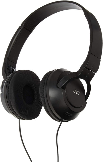 JVC HAS180B The Amazing On Ear Headphones, Black