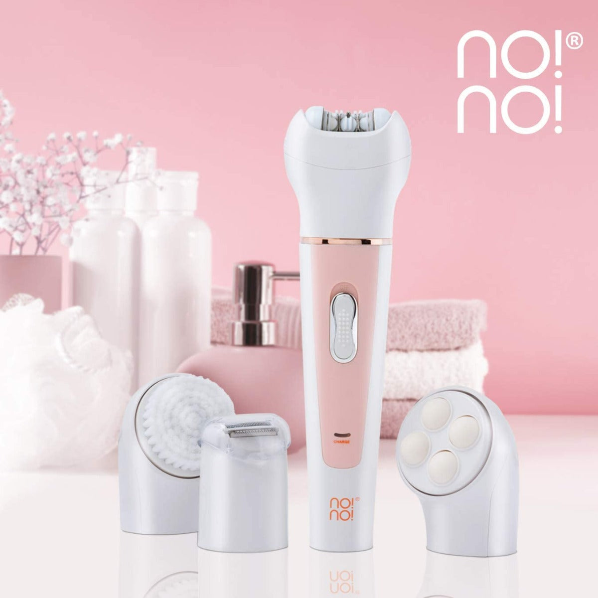 NONO nono037p Genius 4 in 1 Beauty Tool/Hair Removal