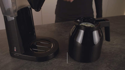 Melitta Filter Coffee Maker with Extra Insulated Jug, Easy Therm II Model | 1023-06 | Black | 6762893