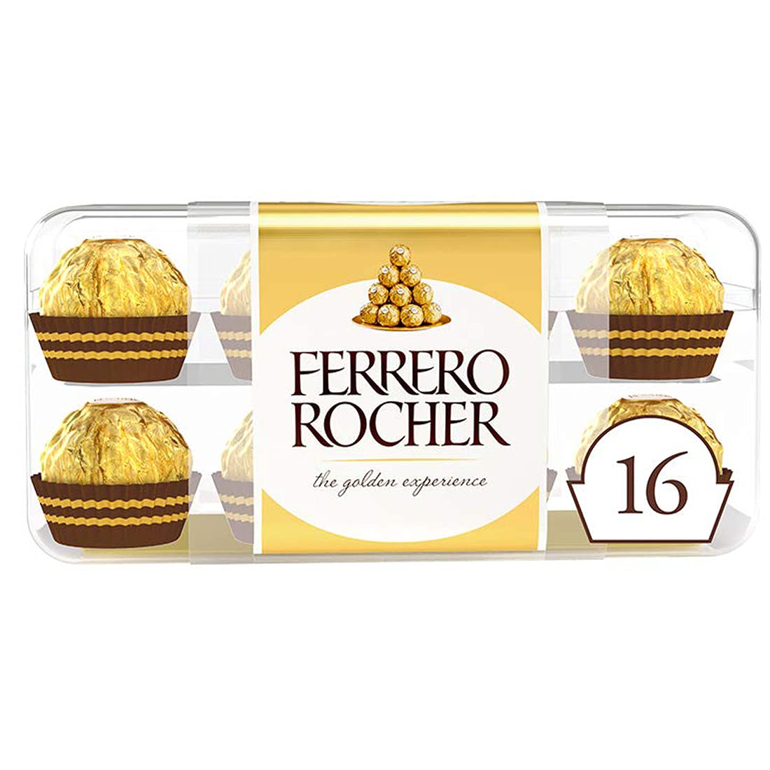 Ferrero Rocher Chocolate Pralines Gift Box of Chocolate 16 Pieces 200g